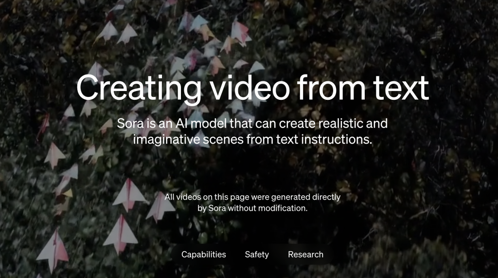 Creating Video from Text Is Now Possible with OpenAI Sora