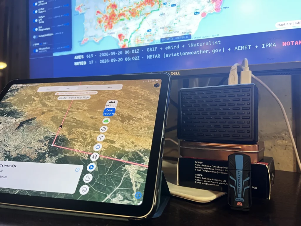 Aviaria in operation alongside Proportione Defense during the II Responsible Artificial Intelligence Conference in the Military Field, Soria.
